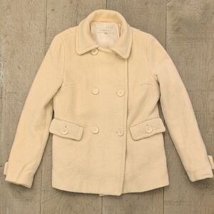 Tomboy Double-Breasted Women's Peacoat Size XS